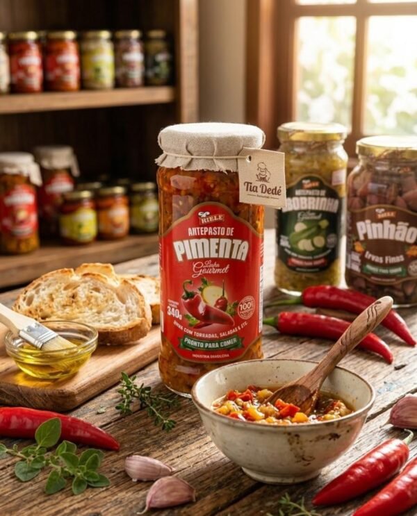 Antepasto de Pimenta Linha Gourmet Riele – 340g