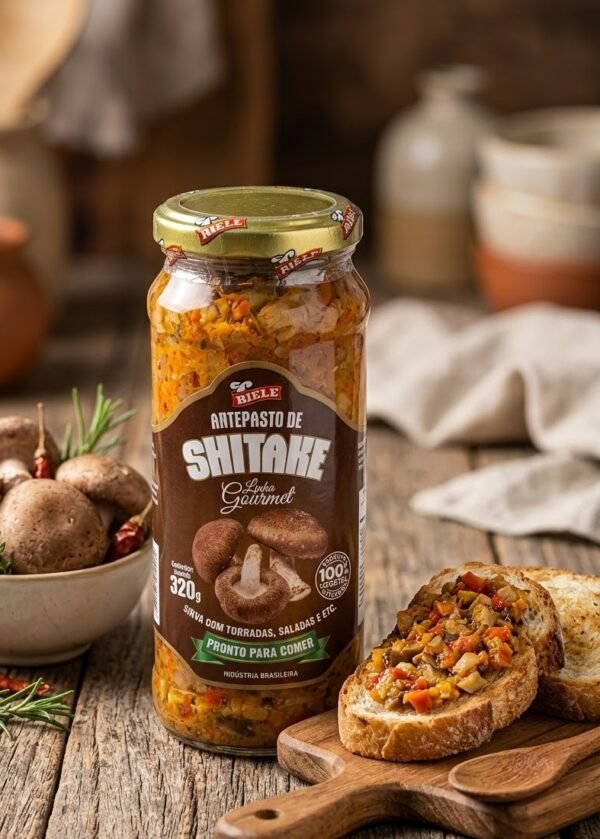 Antepasto de Shitake Riele Linha Gourmet 320g