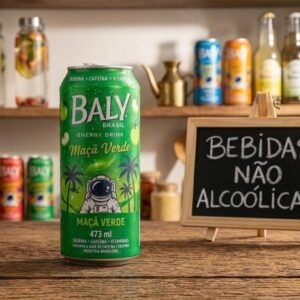 Baly Brasil Energy Drink Maçã Verde – Lata 473ml
