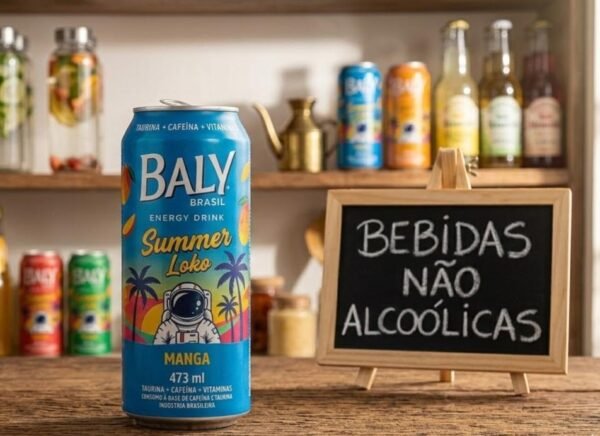 Baly Brasil Energy Drink Summer Loko Manga - Lata 473ml