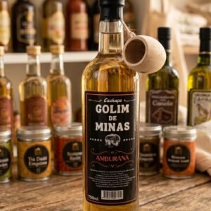Cachaça Golim de Minas Amburana 750ml