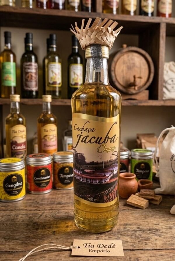 Cachaça Jacuba Ouro 700ml