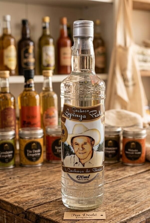 Cachaça Lapinga Prata - A Cachaça do Barão 670ml
