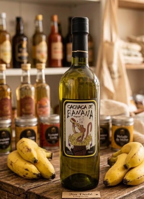 Cachaça de Banana Original Artesanal 750ml