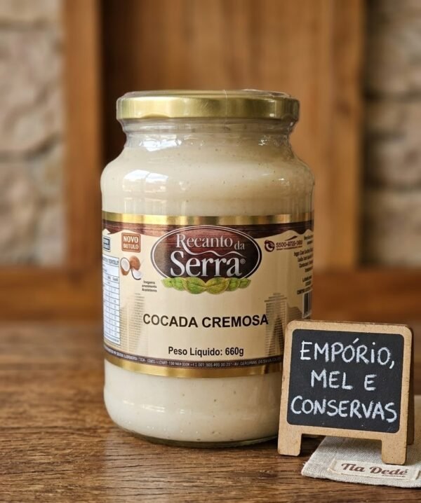 Cocada Cremosa Recanto da Serra 660g