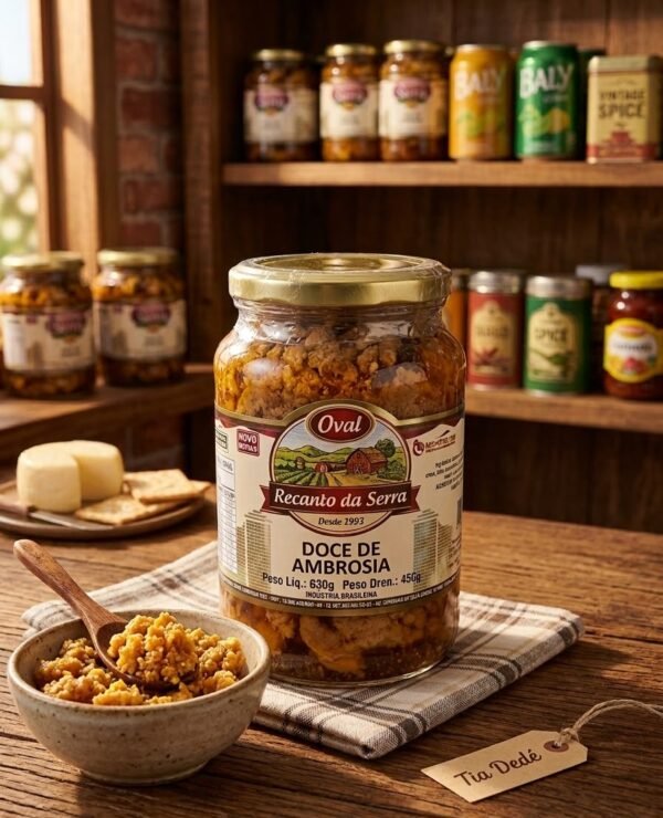 Doce de Ambrosia Tradicional Recanto da Serra 630g