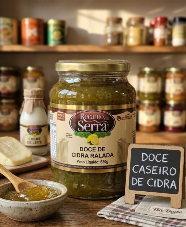 Doce de Cidra Ralada Recanto da Serra 630g