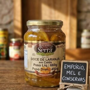Doce de Laranja em Calda (Fatias) 660g/450g