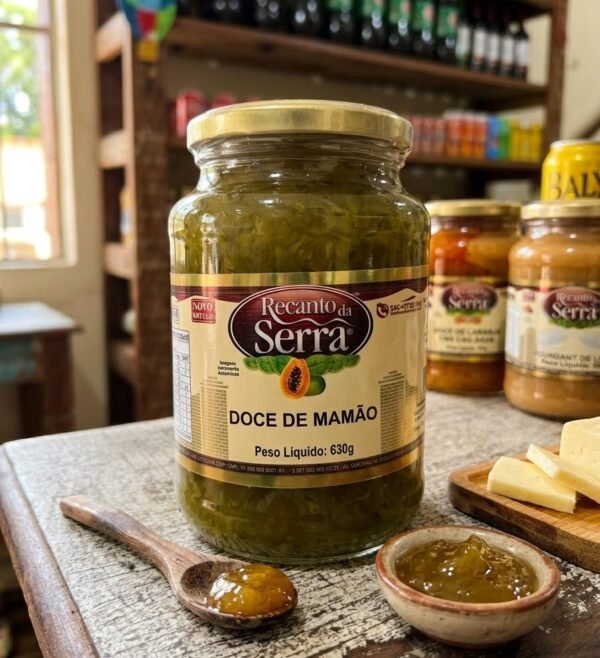 Doce de Mamão Recanto da Serra - 630g