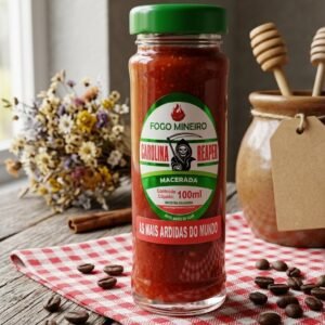 Pimenta Carolina Reaper Macerada Fogo Mineiro (100ml)