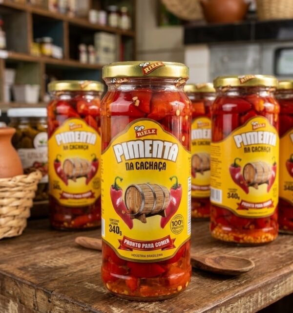 Pimenta na Cachaça Riele 340g