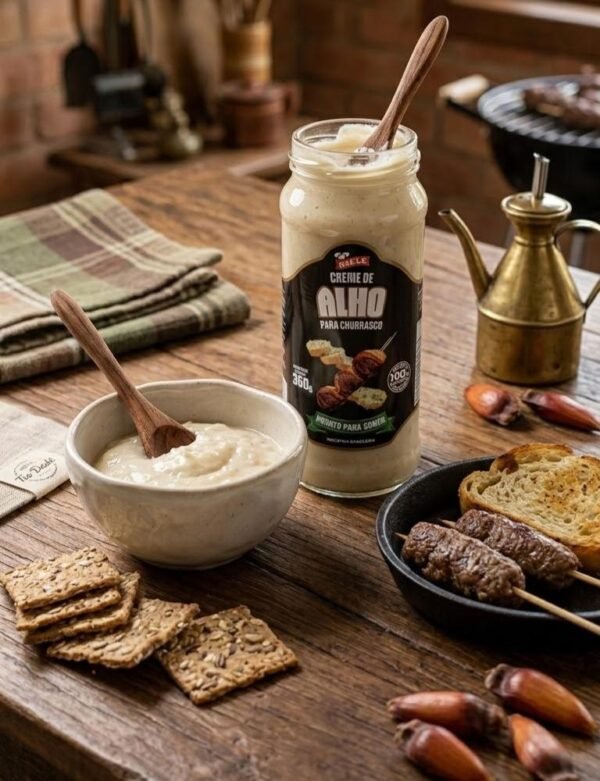 Creme de Alho para Churrasco - Gourmet 360g